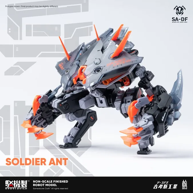 RB-05 Kai Soldier Ant Model Kit | Robot Build | Earnestcore Craft, Wave