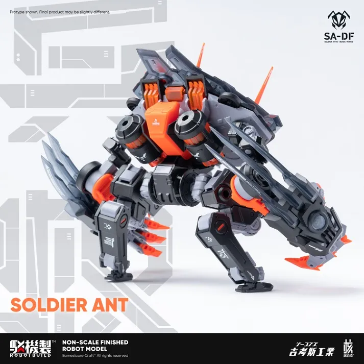 RB-05 Kai Soldier Ant Model Kit | Robot Build | Earnestcore Craft, Wave