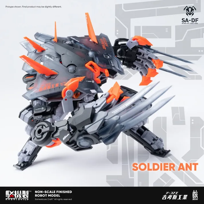 RB-05 Kai Soldier Ant Model Kit | Robot Build | Earnestcore Craft, Wave