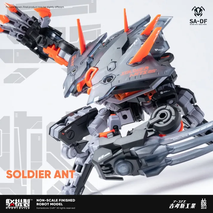 RB-05 Kai Soldier Ant Model Kit | Robot Build | Earnestcore Craft, Wave