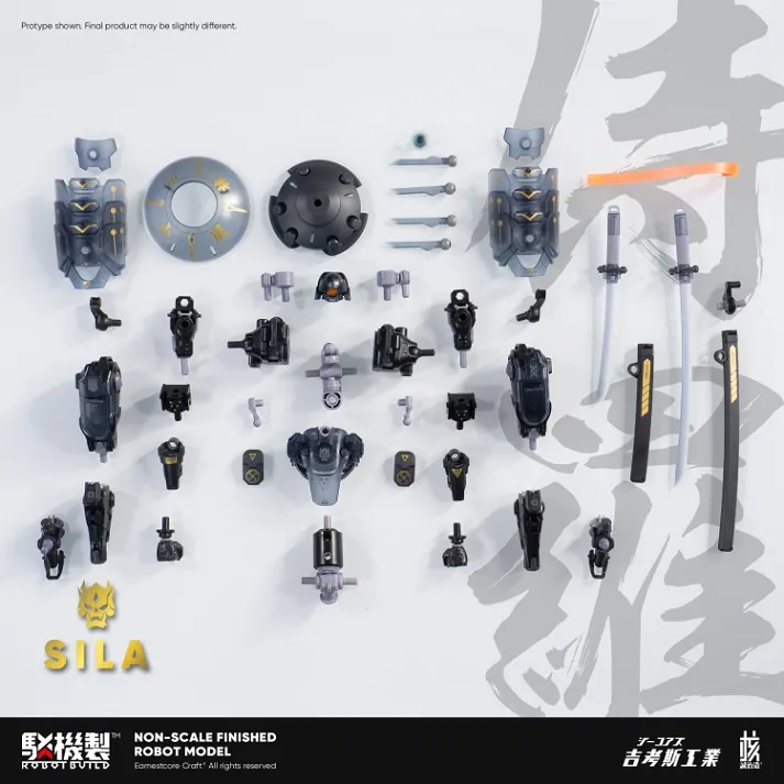 RB-09D Sila Figure Model Kit | Robot Build | Earnestcore Craft, Wave