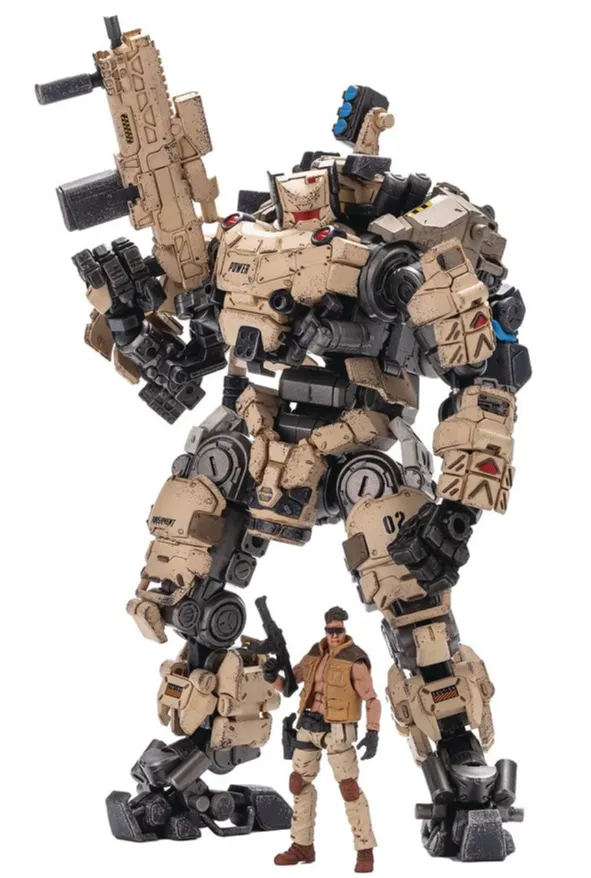 Steelbone Armor Desert with Pilot | Joy Toy Dark Source