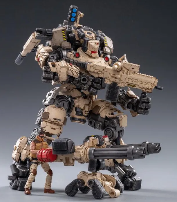 Steelbone Armor Desert with Pilot | Joy Toy Dark Source