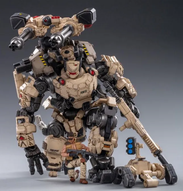 Steelbone Armor Desert with Pilot | Joy Toy Dark Source