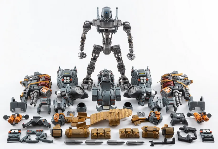 FEAR V Airborne Assault Type with Pilot | Joy Toy Battle for the Stars