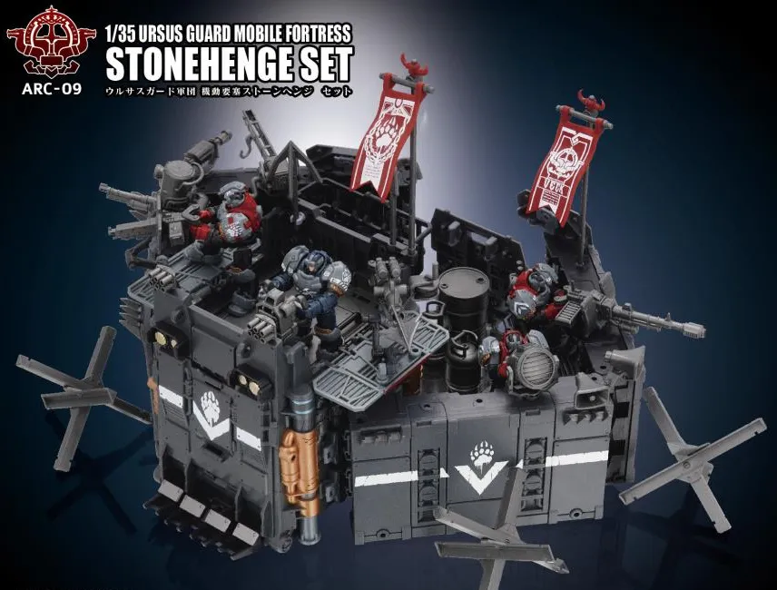 ARC-09 Ursus Guard Mobile Fortress Stonehenge Set 1:35 Scale | ARCHECORE