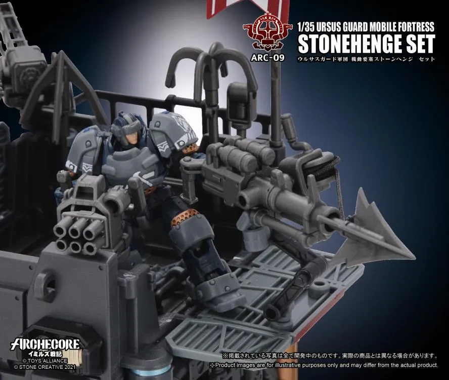 ARC-09 Ursus Guard Mobile Fortress Stonehenge Set 1:35 Scale | ARCHECORE