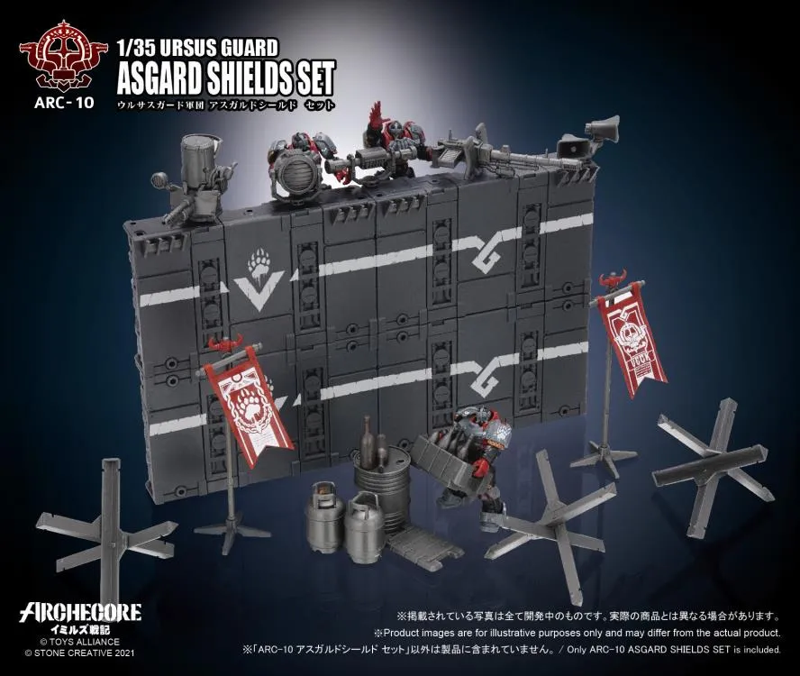 ARC-10 Ursus Guard Asgard Shields Set 1:35 Scale | ARCHECORE