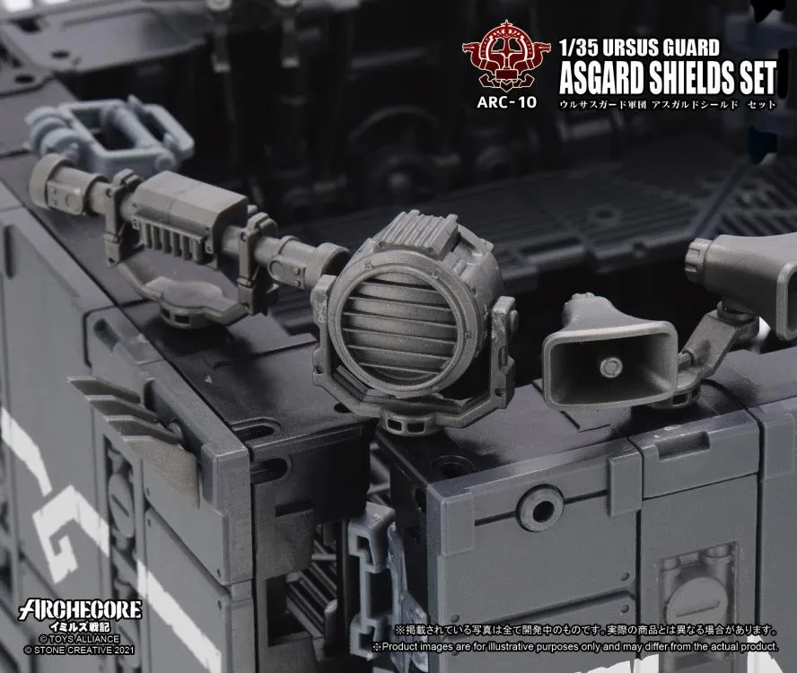 ARC-10 Ursus Guard Asgard Shields Set 1:35 Scale | ARCHECORE