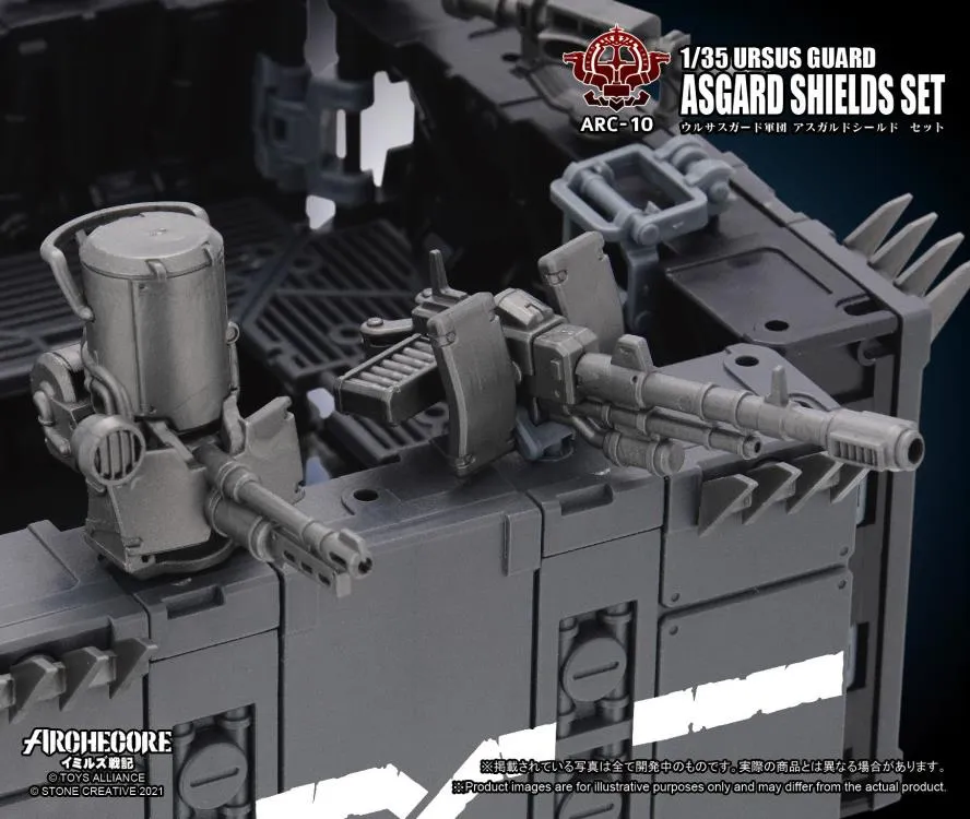 ARC-10 Ursus Guard Asgard Shields Set 1:35 Scale | ARCHECORE