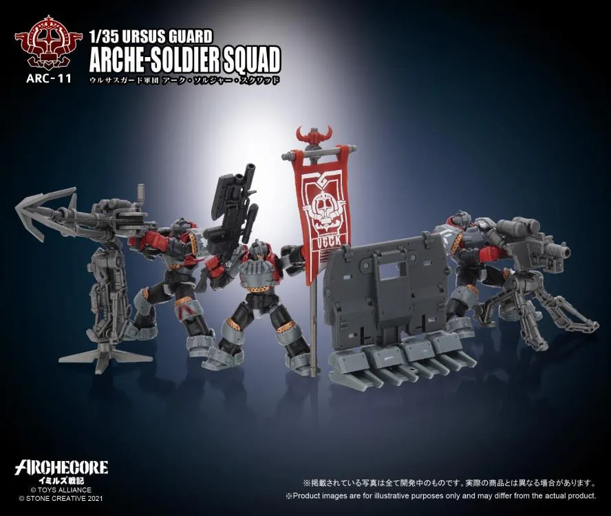 ARC-11 Ursus Guard ARCHE-Soldier Squad 1:35 Scale | ARCHECORE