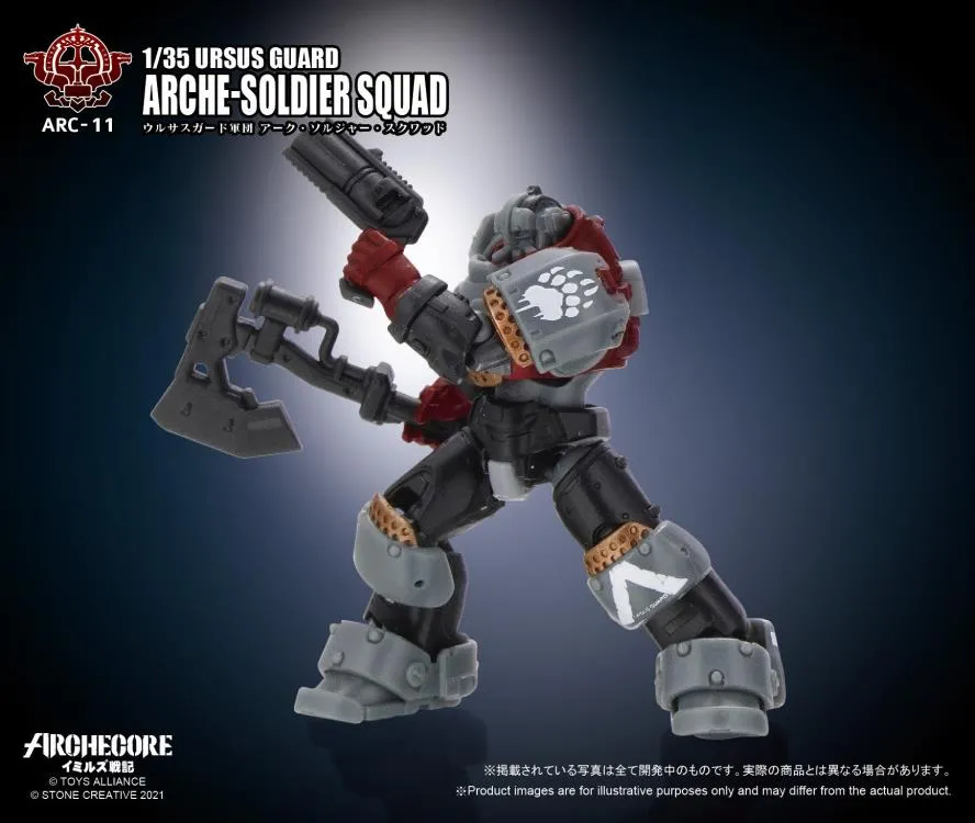 ARC-11 Ursus Guard ARCHE-Soldier Squad 1:35 Scale | ARCHECORE