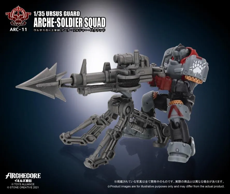 ARC-11 Ursus Guard ARCHE-Soldier Squad 1:35 Scale | ARCHECORE