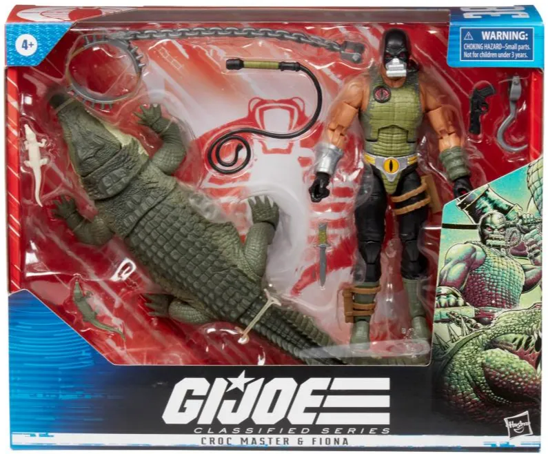 Croc Master and Fiona 6-Inch Scale | G.I. Joe Classified Series