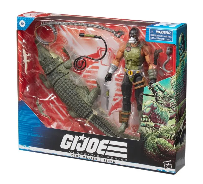 Croc Master and Fiona 6-Inch Scale | G.I. Joe Classified Series