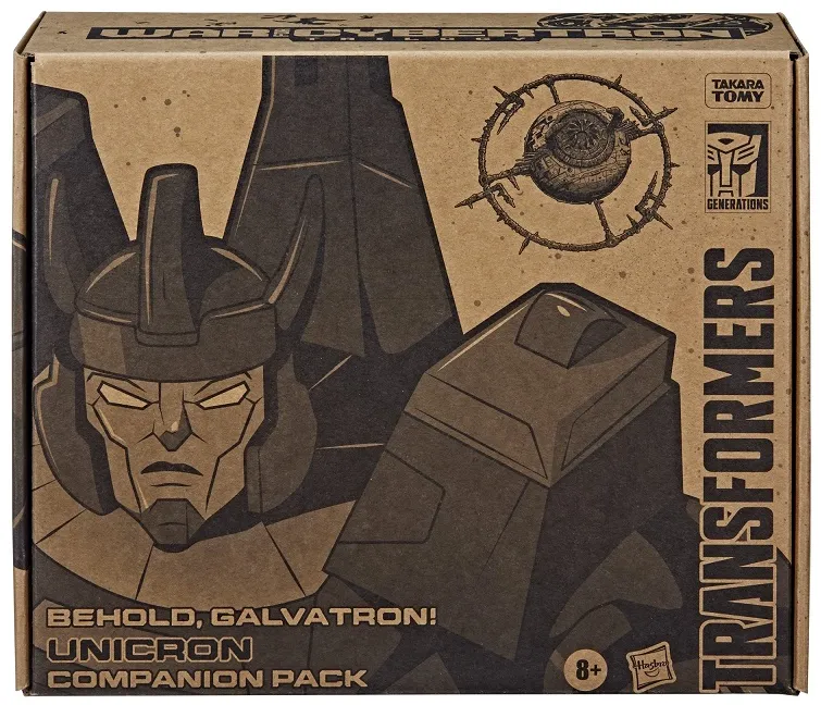 Leader Class Behold, Galvatron! Unicron Companion Pack | Transformers Generations War for Cybertron