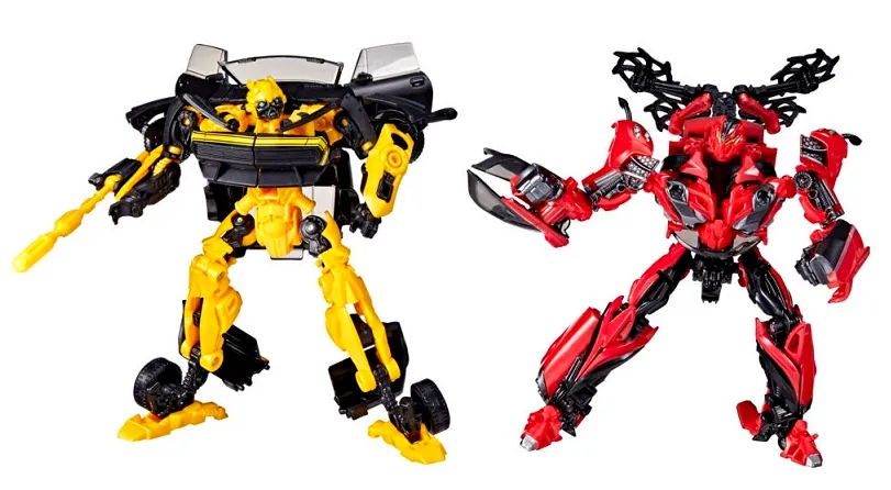 High Octane Bumblebee vs Decepticon Stinger Deluxe Class | Transformers Generations Buzzworthy Bumblebee
