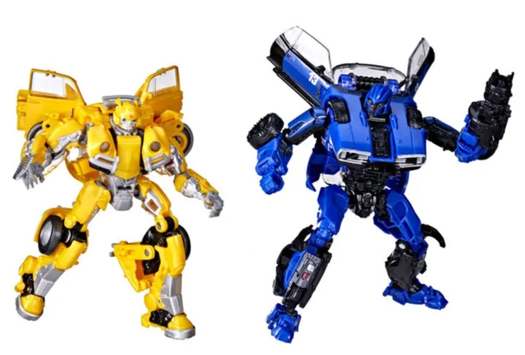 Bumblebee vs Dropkick Deluxe Class | Transformers Generations Buzzworthy Bumblebee