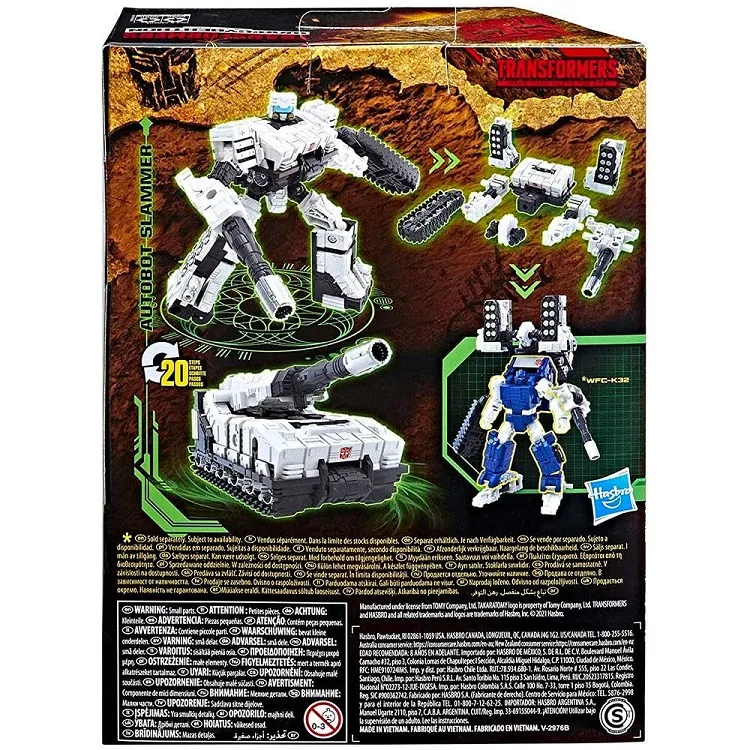 WFC-K33 Slammer Deluxe Class | Transformers Generations War for Cybertron Kingdom Chapter