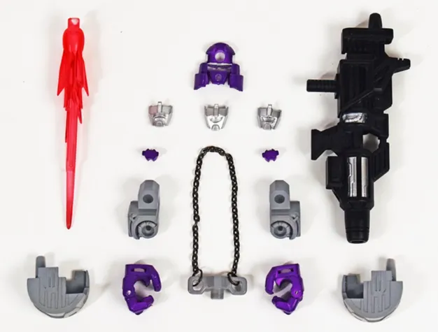 DK-30 Upgrade Kit for Transformers WFC Kingdom WFC-K28 Leader Galvatron | Dna Design | Upgrade Kit