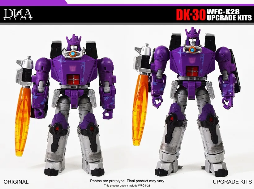 DK-30 Upgrade Kit for Transformers WFC Kingdom WFC-K28 Leader Galvatron | Dna Design | Upgrade Kit