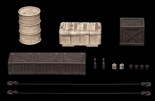 FAV-AP10 88th Campsite Decor Set 1:18 Scale | Acid Rain FAV