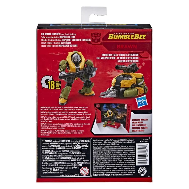 80 Brawn Deluxe Class | Transformers Studio Series | Transformers: Bumblebee