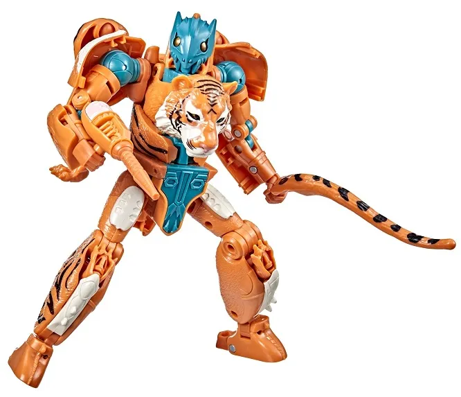 Mutant Tigatron Golden Disk Collection Deluxe Class | Transformers Generations War for Cybertron Kingdom Chapter