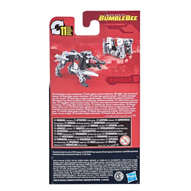 Ravage Core Class | Transformers Studio Series | Transformers: Bumblebee
