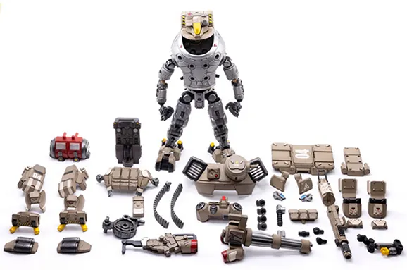 Iron Wrecker 04 Heavy Firepower Mecha | Joy Toy Dark Source