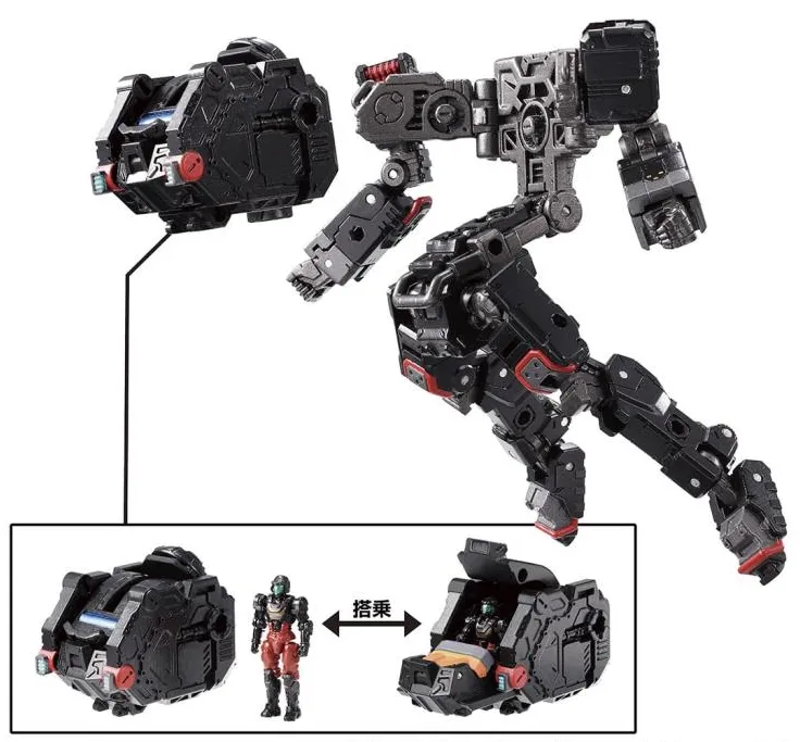 TM-01 Tactical Mover Gamma Versaulter | Diaclone Reboot