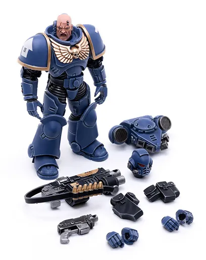 Ultramarines Intercessors Set of 4| Warhammer 40K | Joy Toy