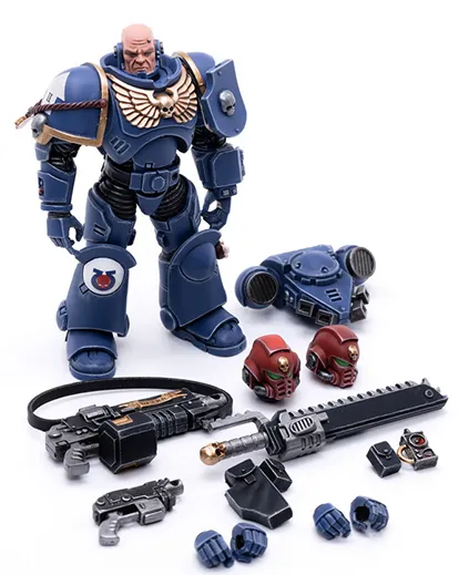 Ultramarines Intercessors Set of 4| Warhammer 40K | Joy Toy