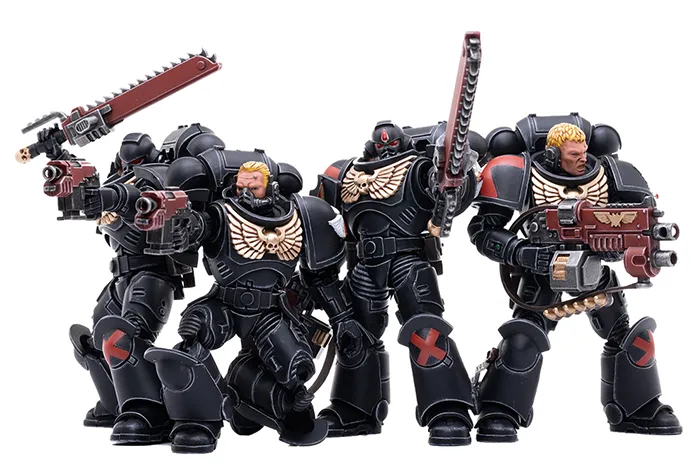 Blood Angels Death Company Intercessors Set of 4 | Warhammer 40K | Joy Toy