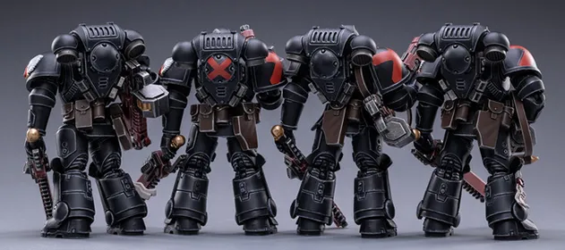 Blood Angels Death Company Intercessors Set of 4 | Warhammer 40K | Joy Toy