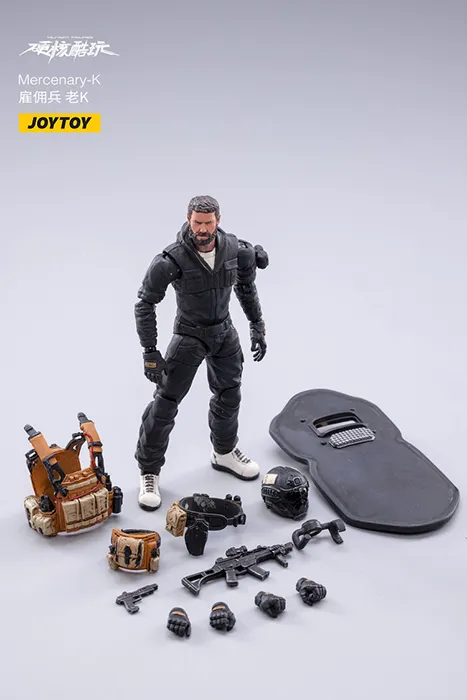 Mercenary K 1/18 Scale Hardcore Coldplay | Joy Toy Military Figures