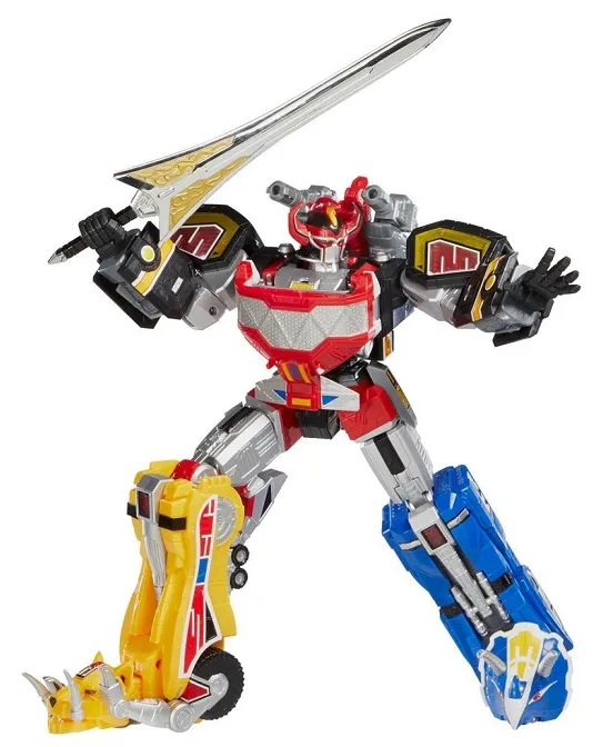 Dino Megazord Lightning Collection Zord Ascension Project 1/144 Scale | Mighty Morphin Power Rangers | Hasbro