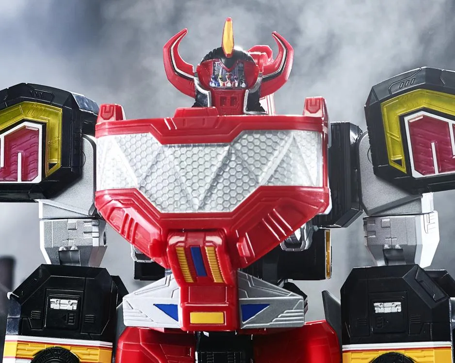 Dino Megazord Lightning Collection Zord Ascension Project 1/144 Scale | Mighty Morphin Power Rangers | Hasbro