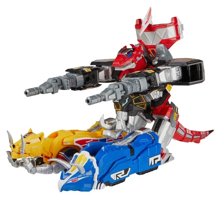 Dino Megazord Lightning Collection Zord Ascension Project 1/144 Scale | Mighty Morphin Power Rangers | Hasbro