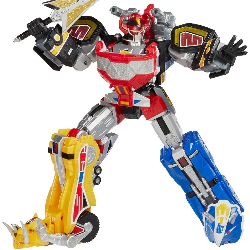 Dino Megazord Lightning Collection Zord Ascension Project 1/144 Scale | Mighty Morphin Power Rangers | Hasbro