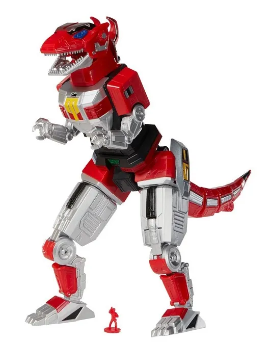 Dino Megazord Lightning Collection Zord Ascension Project 1/144 Scale | Mighty Morphin Power Rangers | Hasbro
