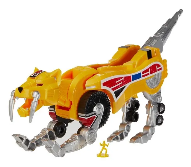 Dino Megazord Lightning Collection Zord Ascension Project 1/144 Scale | Mighty Morphin Power Rangers | Hasbro