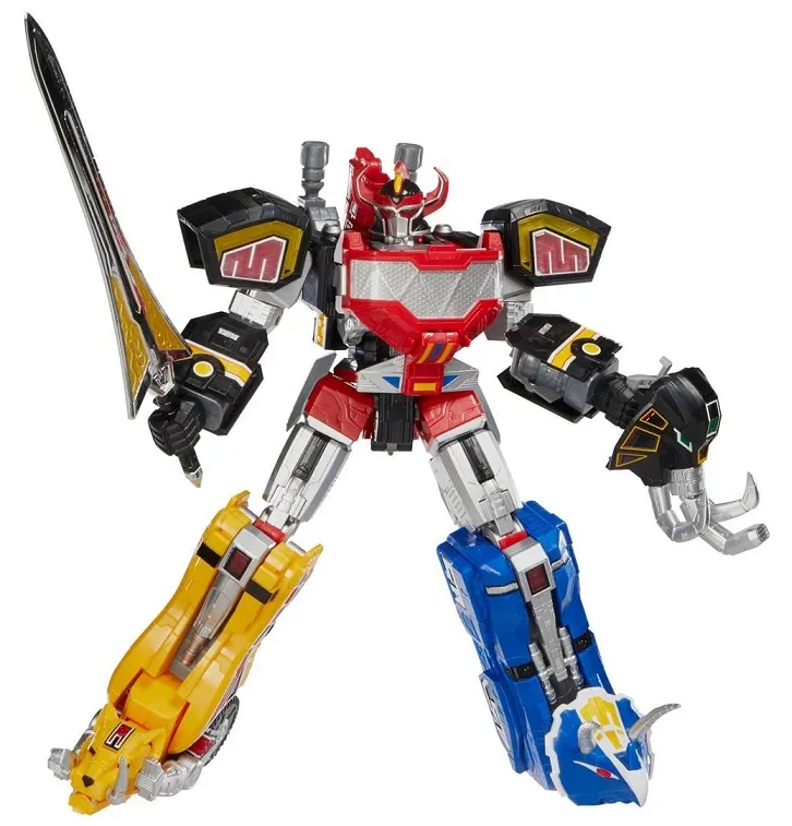 Dino Megazord Lightning Collection Zord Ascension Project 1/144 Scale | Mighty Morphin Power Rangers | Hasbro