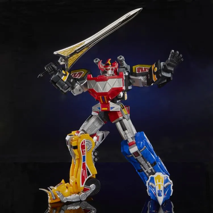 Dino Megazord Lightning Collection Zord Ascension Project 1/144 Scale | Mighty Morphin Power Rangers | Hasbro