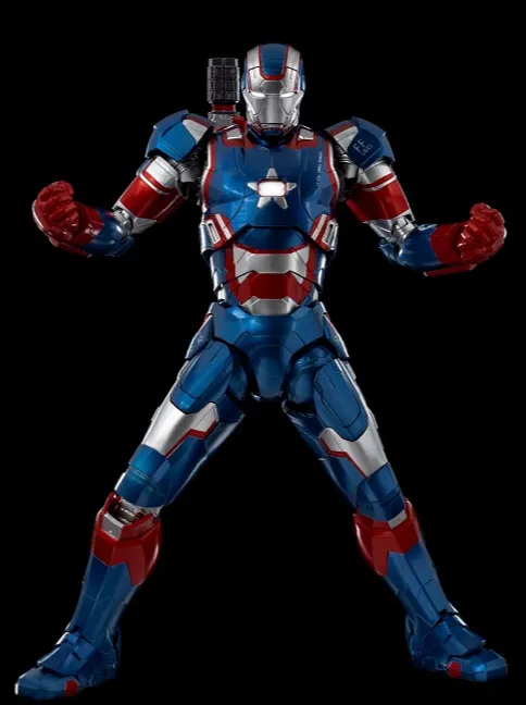 Iron Patriot 1:12 Scale Figure | Threezero The Avengers Infinity Saga DLX