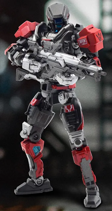 MP-03 Special Force Types Mecharms Brave 13 Team | Mecha Project | Fresh Retro