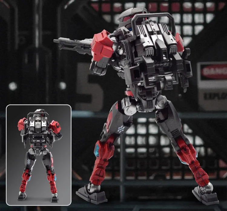 MP-03 Special Force Types Mecharms Brave 13 Team | Mecha Project | Fresh Retro