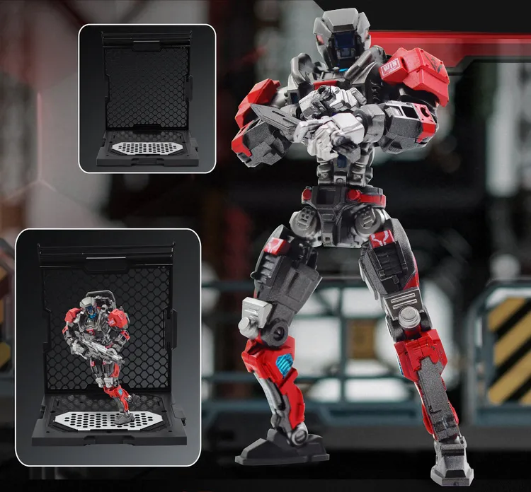 MP-03 Special Force Types Mecharms Brave 13 Team | Mecha Project | Fresh Retro