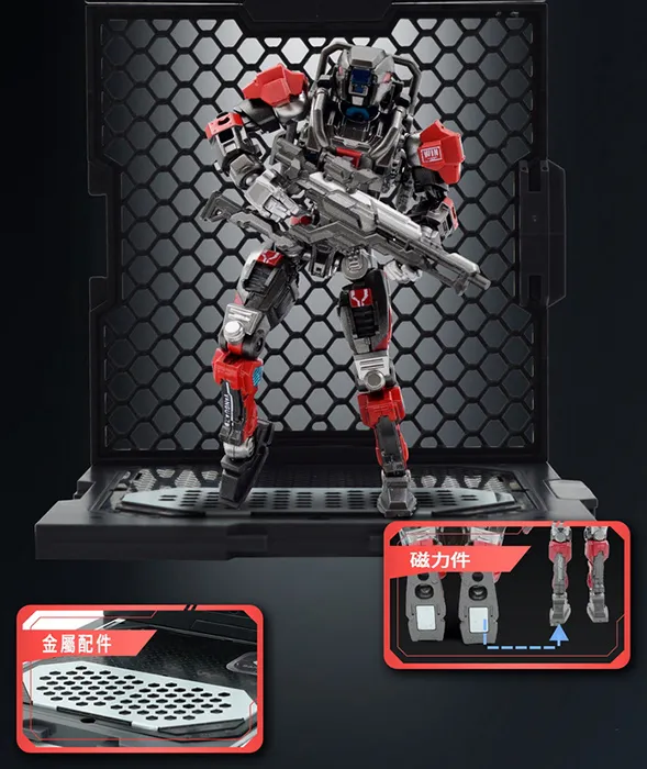 MP-03 Special Force Types Mecharms Brave 13 Team | Mecha Project | Fresh Retro