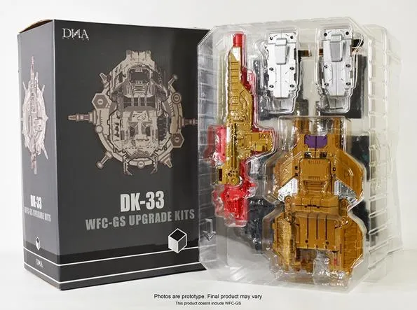 DK-33 Upgrade Kit for Transformers Generations Selects WFC Trilogy Black Zarak | Dna Design | Upgrade Kit